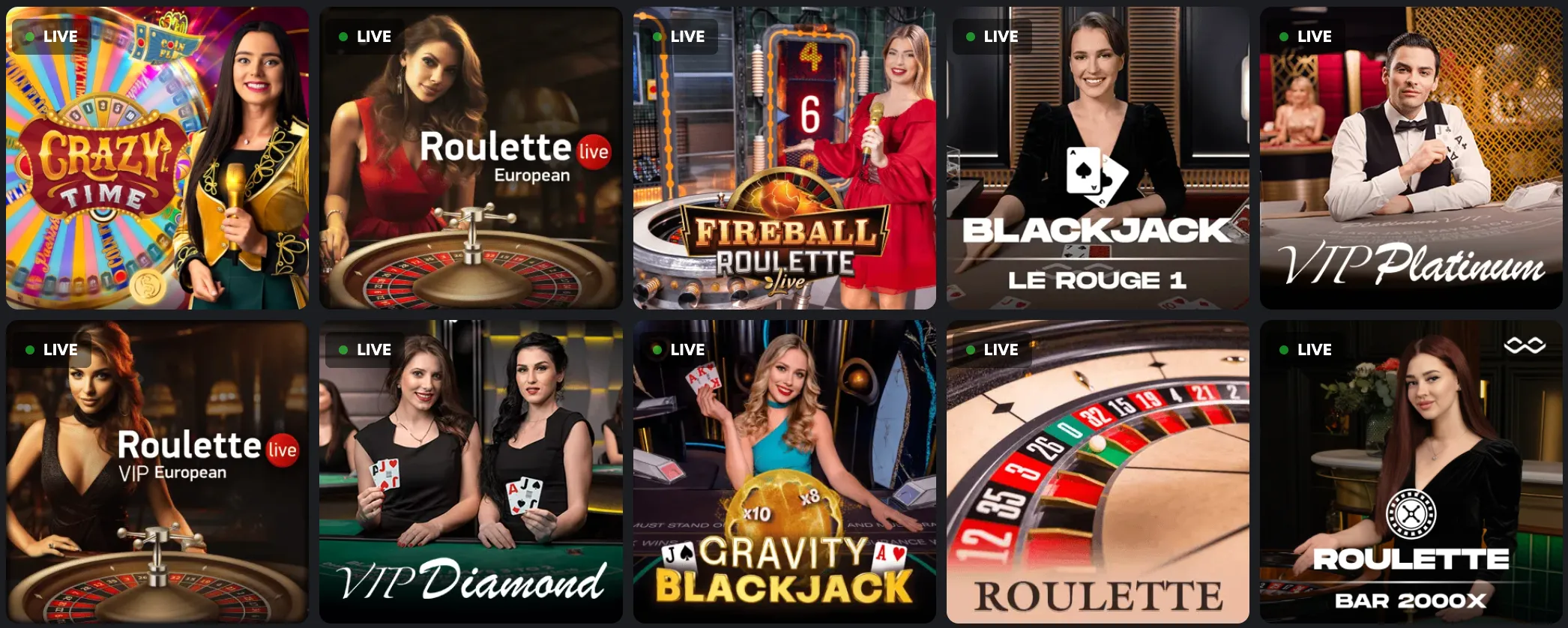 1Red Live Casino